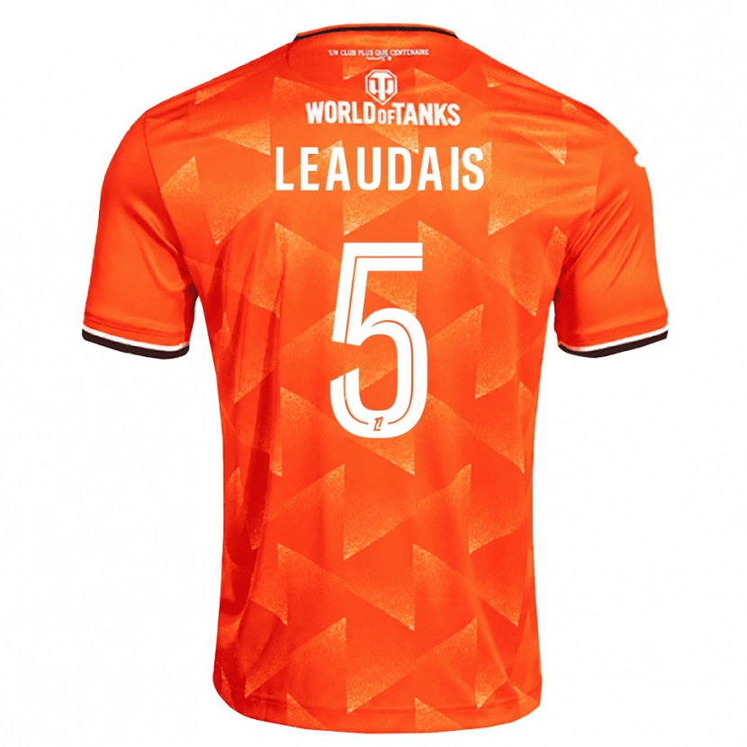 Danxen Homem Camisola Lucas Leaudais #5 Laranja Branco Preto Principal 2026/27 Camisa Brasil