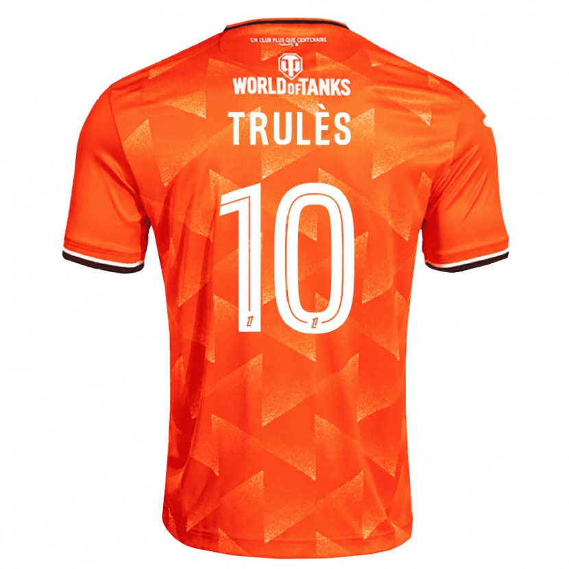 Danxen Homem Camisola Rayann Trulès #10 Laranja Branco Preto Principal 2026/27 Camisa Brasil