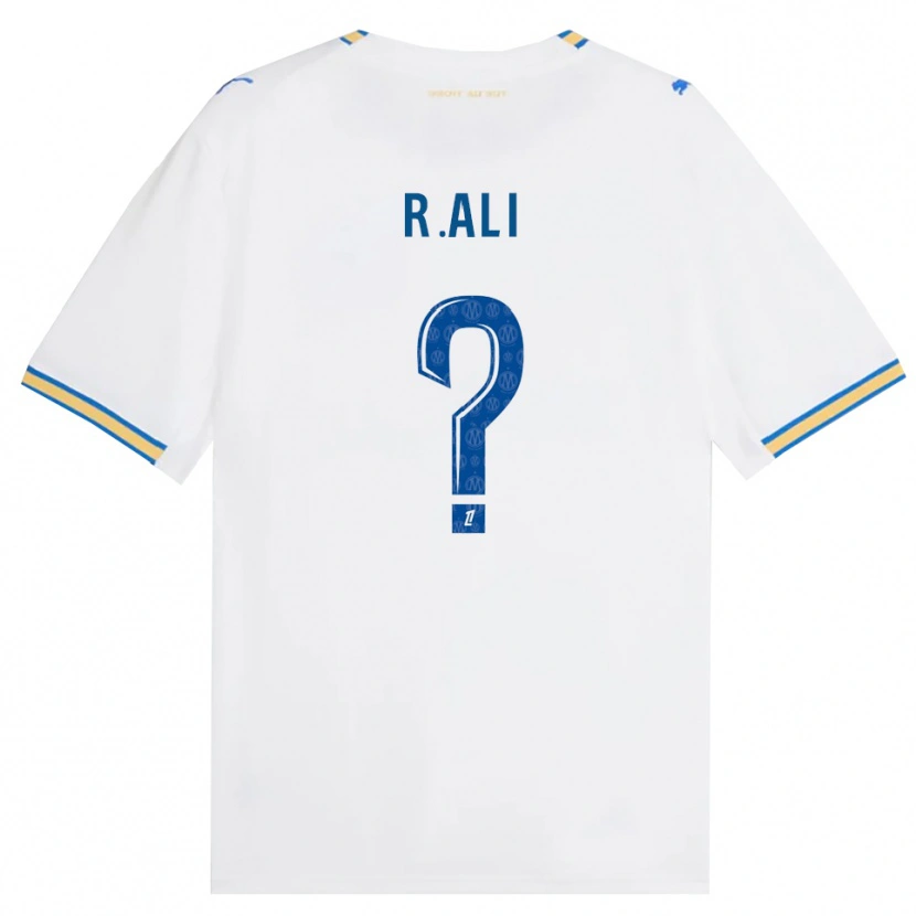 Danxen Homem Camisola Raïs Ali #0 Azul Dodger Branco Principal 2026/27 Camisa Brasil