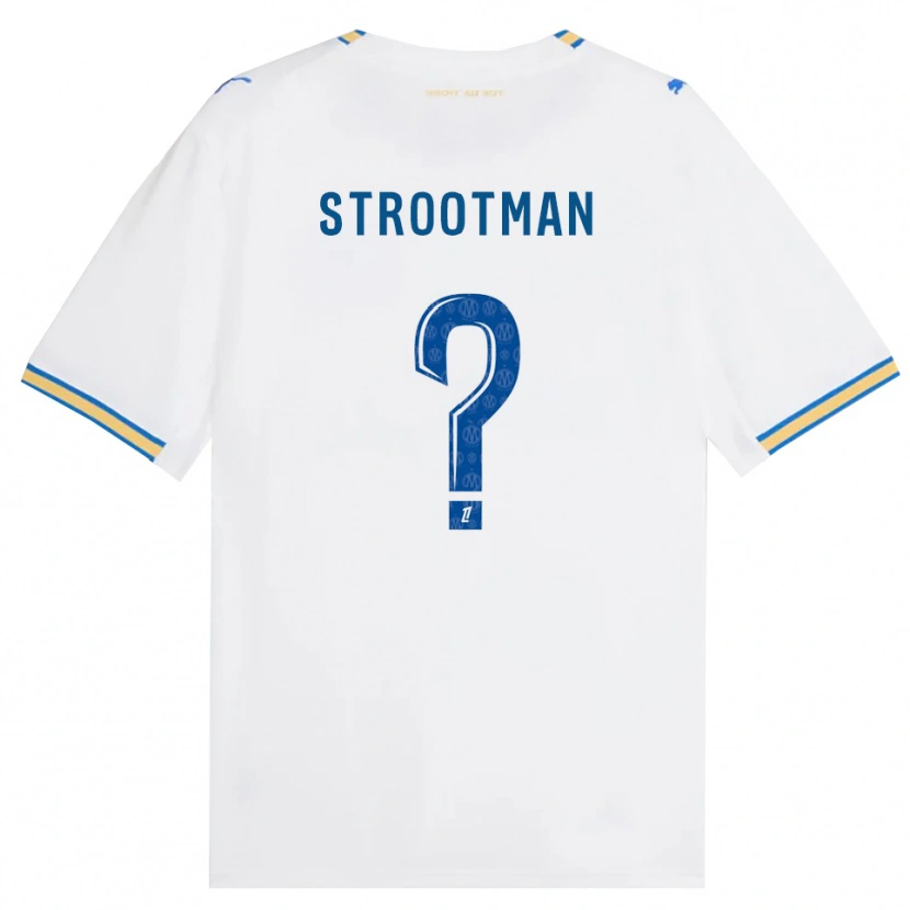 Danxen Homem Camisola Kevin Strootman #0 Azul Dodger Branco Principal 2026/27 Camisa Brasil
