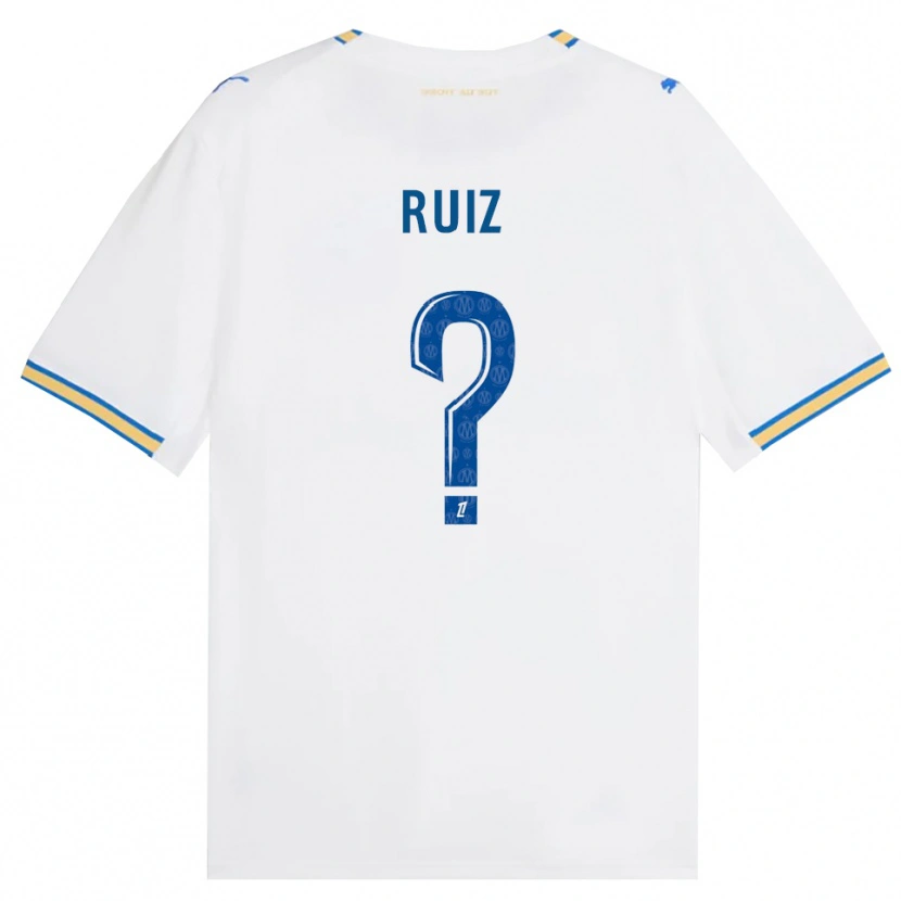 Danxen Homem Camisola Pedro Ruiz #0 Azul Dodger Branco Principal 2026/27 Camisa Brasil
