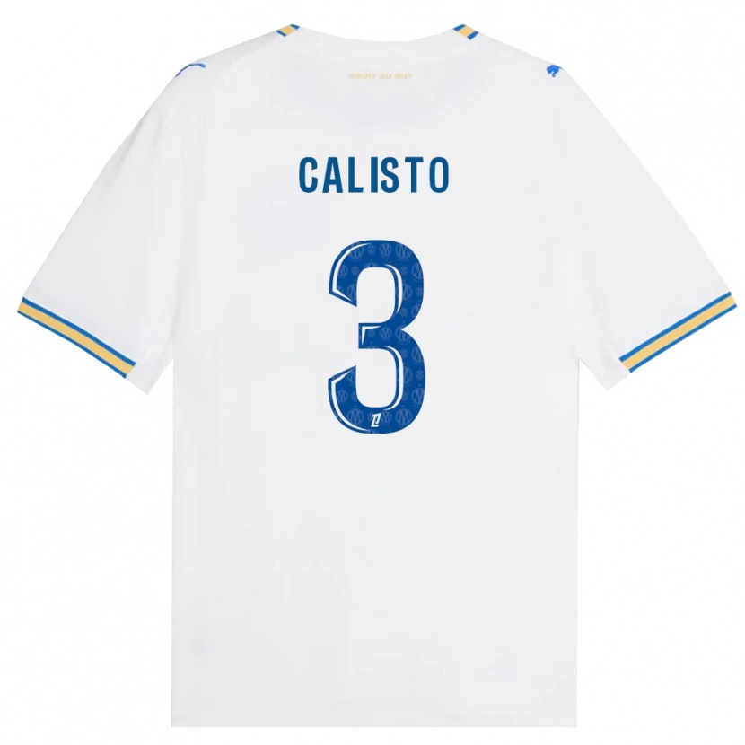 Danxen Homem Camisola Gianni Calisto #3 Azul Dodger Branco Principal 2026/27 Camisa Brasil