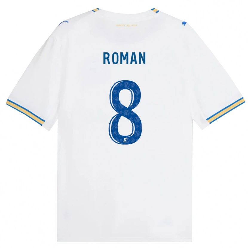 Danxen Homem Camisola Lucas Roman #8 Azul Dodger Branco Principal 2026/27 Camisa Brasil