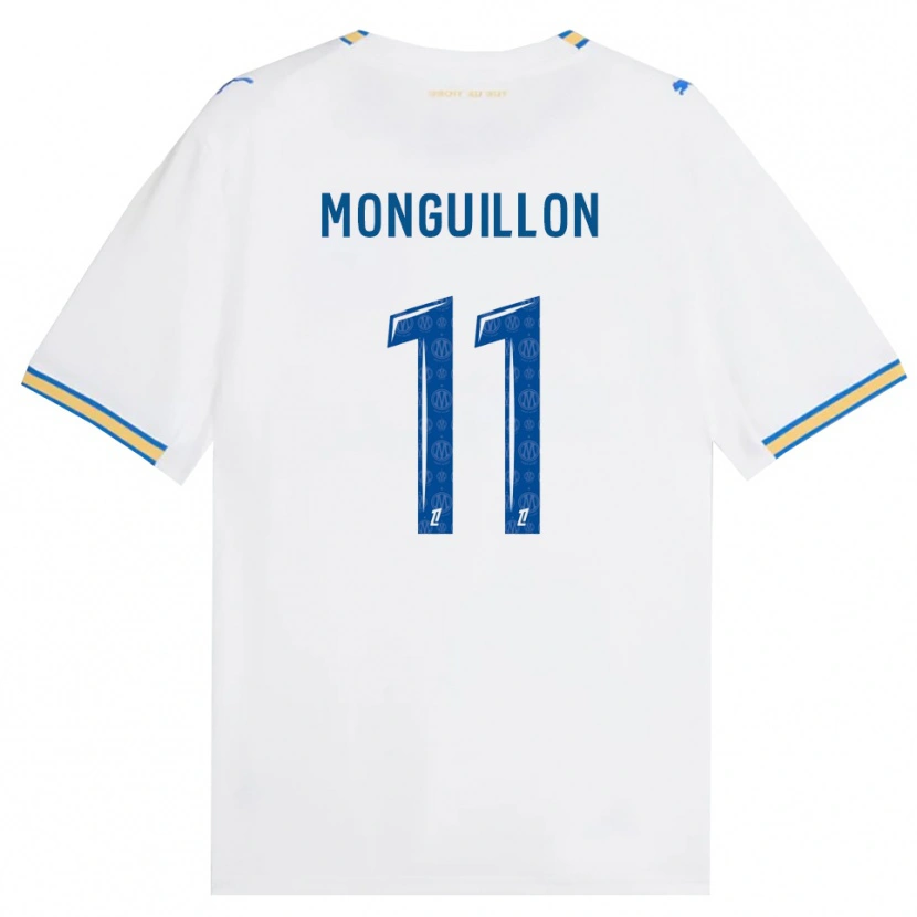 Danxen Homem Camisola Coralie Monguillon #11 Azul Dodger Branco Principal 2026/27 Camisa Brasil