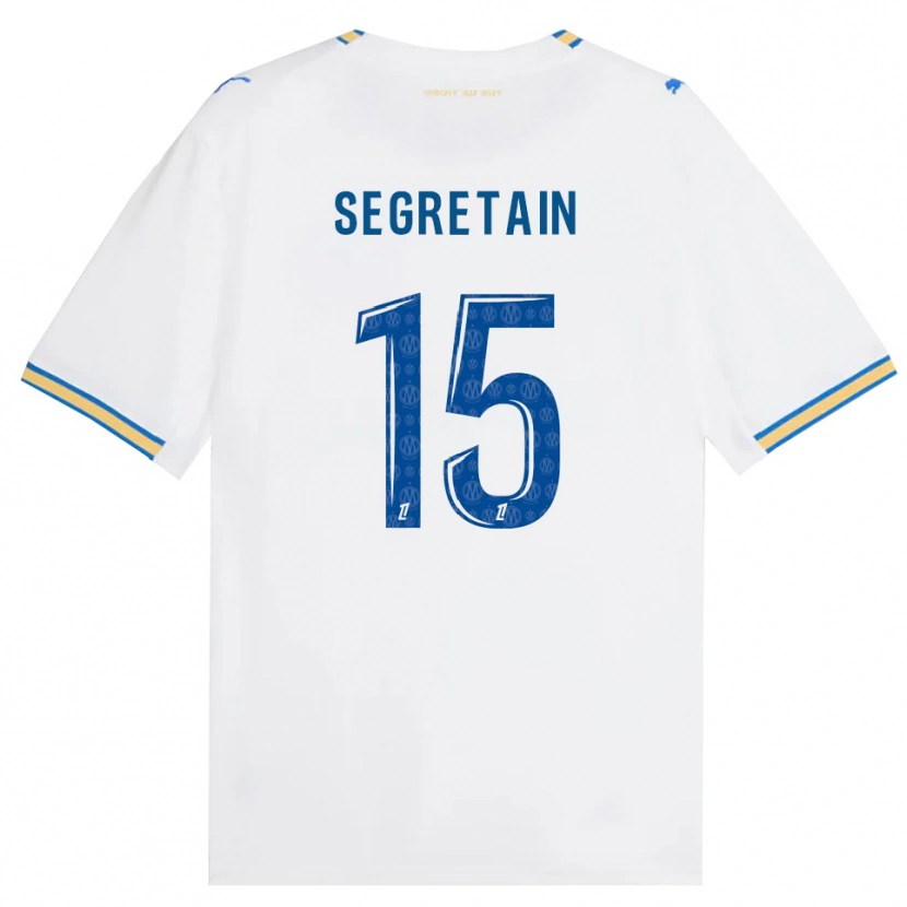 Danxen Homem Camisola Julie Ségrétain #15 Azul Dodger Branco Principal 2026/27 Camisa Brasil