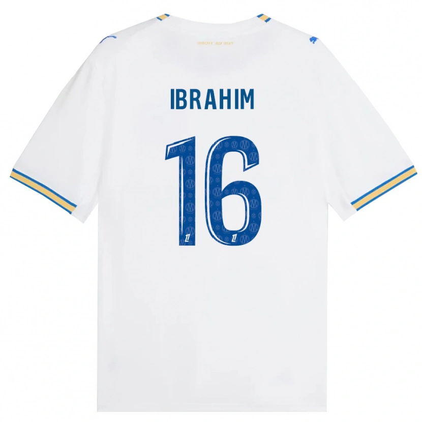 Danxen Homem Camisola Ayman Ibrahim #16 Azul Dodger Branco Principal 2026/27 Camisa Brasil