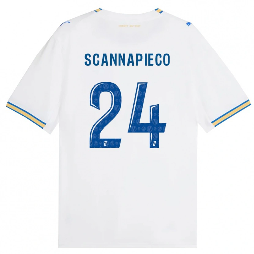 Danxen Homem Camisola Dona Scannapieco #24 Azul Dodger Branco Principal 2026/27 Camisa Brasil