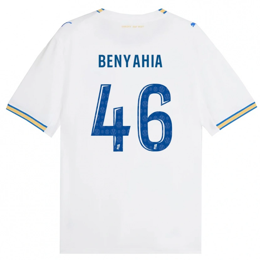 Danxen Homem Camisola Aylan Benyahia-Tani #46 Azul Dodger Branco Principal 2026/27 Camisa Brasil