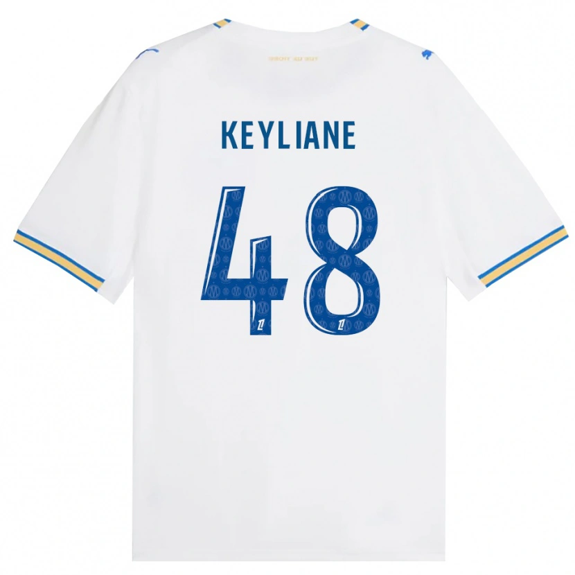 Danxen Homem Camisola Keyliane Abdallah #48 Azul Dodger Branco Principal 2026/27 Camisa Brasil