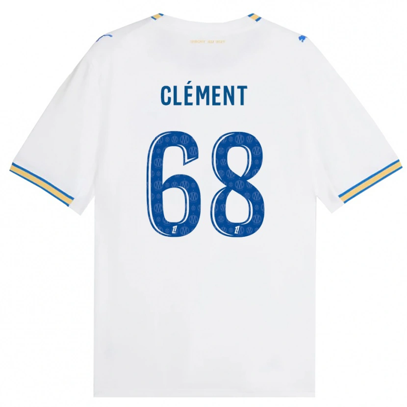 Danxen Homem Camisola Mathis Clément #68 Azul Dodger Branco Principal 2026/27 Camisa Brasil