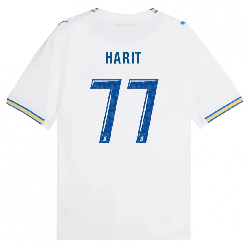 Danxen Homem Camisola Amine Harit #77 Azul Dodger Branco Principal 2026/27 Camisa Brasil