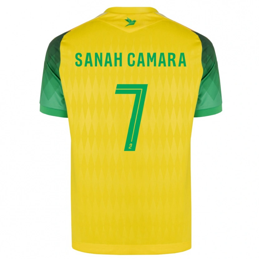 Danxen Homem Camisola Sanah Camara #7 Amarelo Verde Vermelho Principal 2026/27 Camisa Brasil