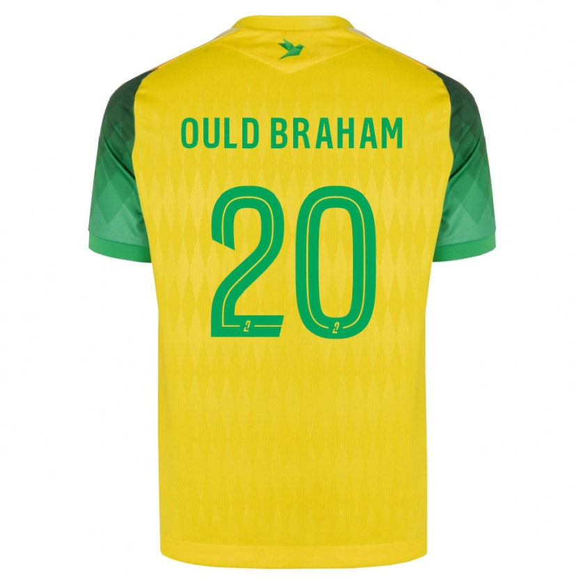 Danxen Homem Camisola Amira Ould Braham #20 Amarelo Verde Vermelho Principal 2026/27 Camisa Brasil