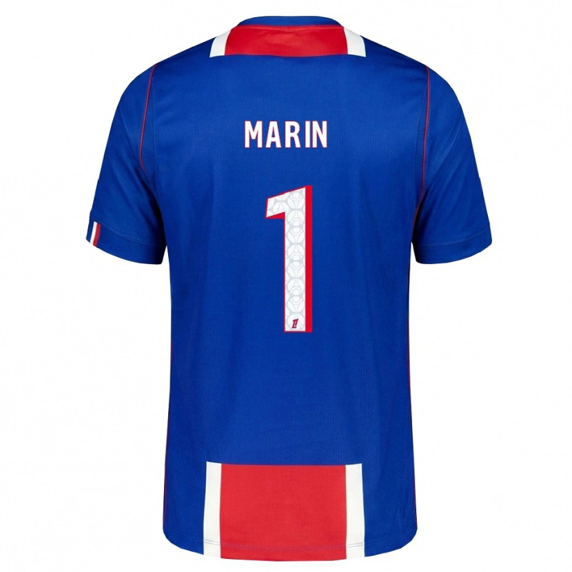 Danxen Homem Camisola Renato Marin #1 Vermelho Branco Azul Principal 2026/27 Camisa Brasil