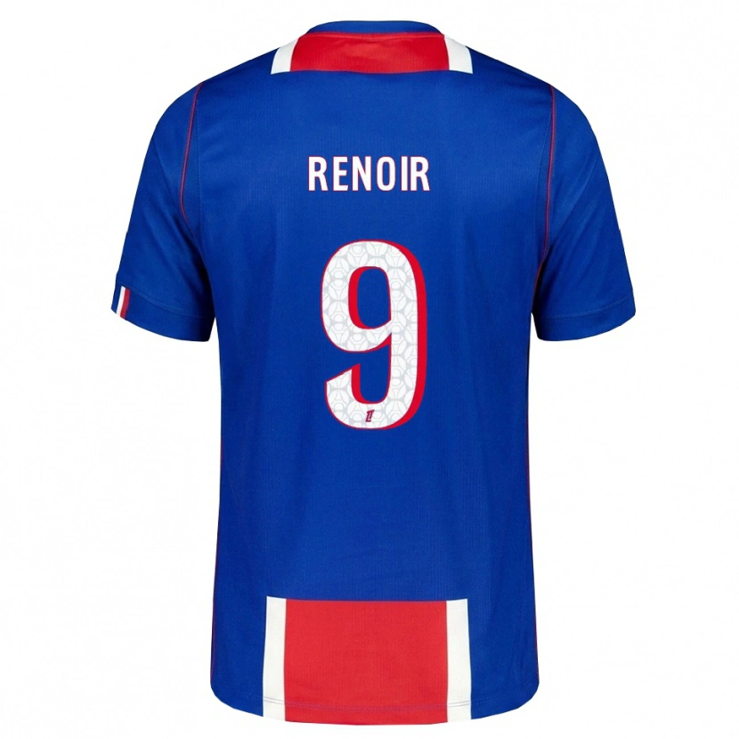 Danxen Homem Camisola Eddrick Renoir #9 Vermelho Branco Azul Principal 2026/27 Camisa Brasil