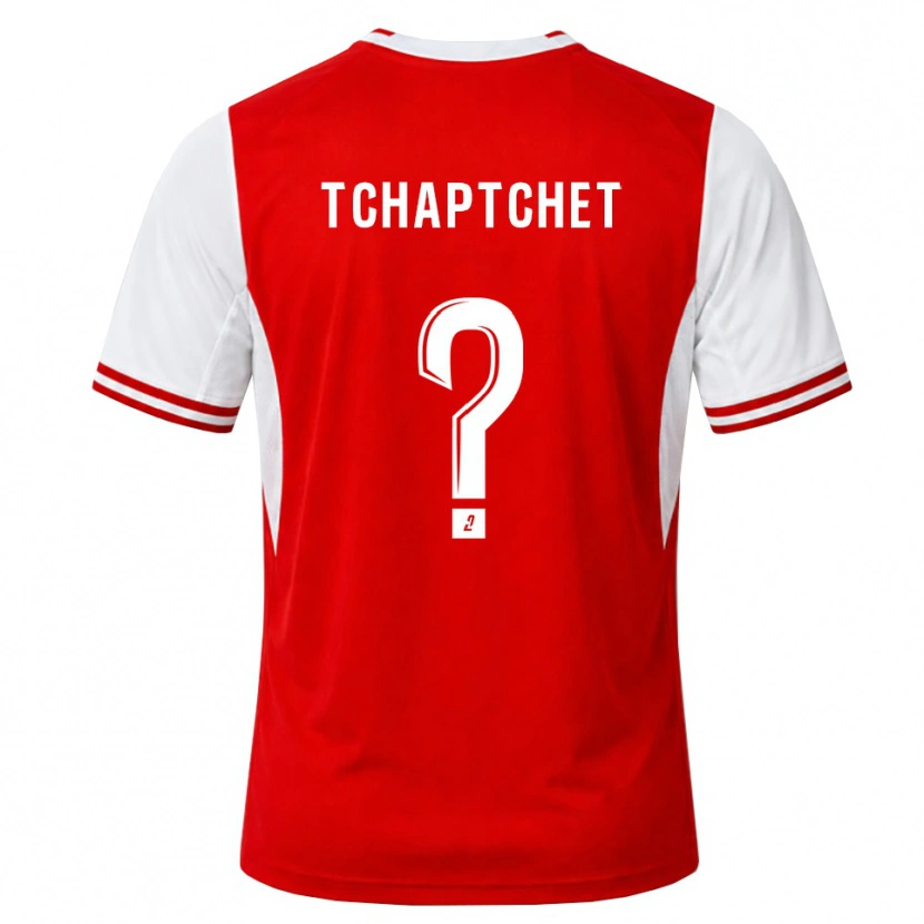 Danxen Homem Camisola Arthur Tchaptchet #0 Vermelho Branco Principal 2026/27 Camisa Brasil