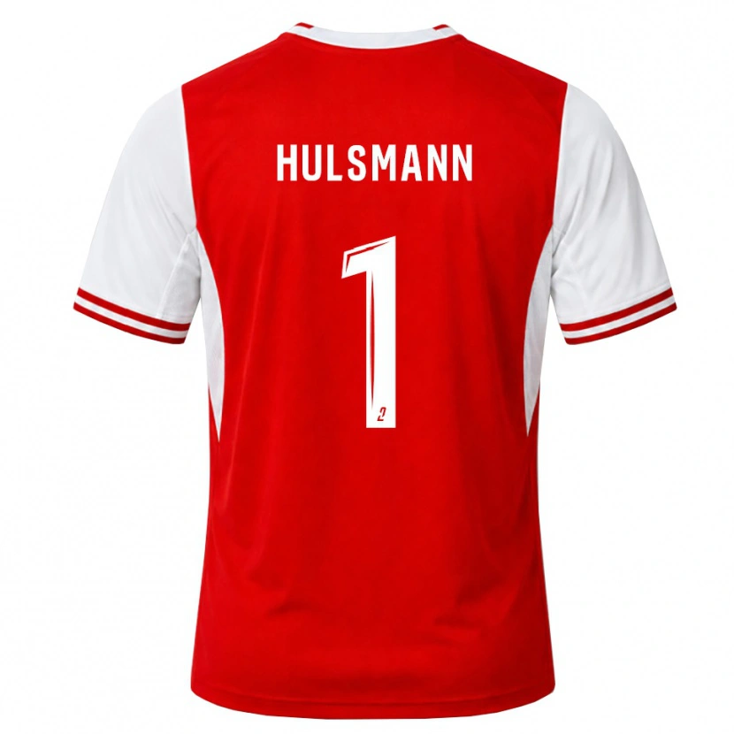 Danxen Homem Camisola Tom Ritzy Hülsmann #1 Vermelho Branco Principal 2026/27 Camisa Brasil