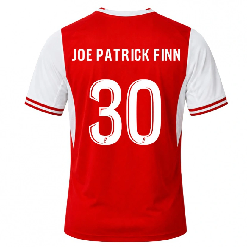 Danxen Homem Camisola John Patrick #30 Vermelho Branco Principal 2026/27 Camisa Brasil