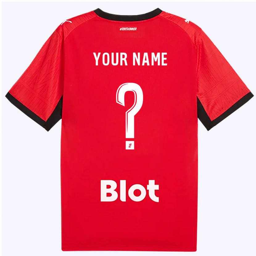 Danxen Homem Camisola Seu Nome #0 Vermelho Preto Branco Principal 2026/27 Camisa Brasil