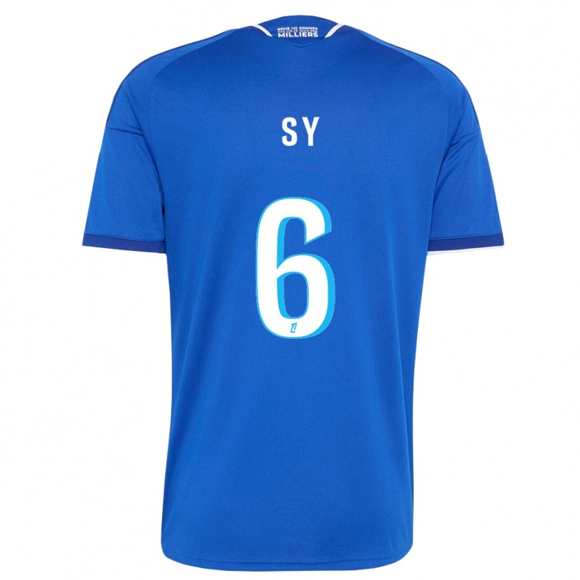 Danxen Homem Camisola Demba Sy #6 Azul Real Branco Principal 2026/27 Camisa Brasil