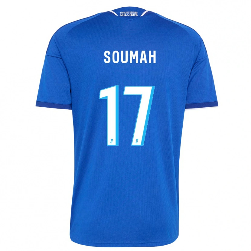 Danxen Homem Camisola Malick Soumah #17 Azul Real Branco Principal 2026/27 Camisa Brasil