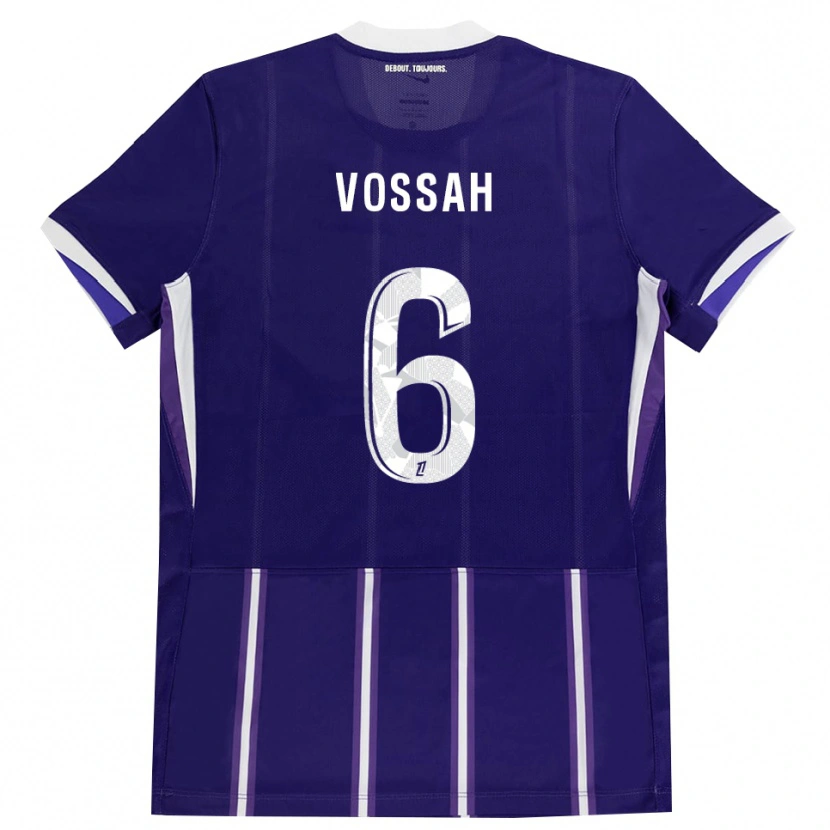 Danxen Homem Camisola Alexis Vossah #6 Roxo Branco Principal 2026/27 Camisa Brasil