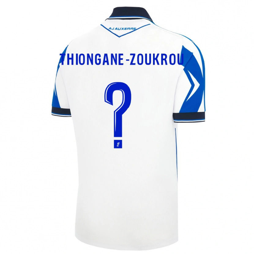 Danxen Homem Camisola Ackah-Tidiane Zoukrou #0 Preto Branco Azul Principal 2026/27 Camisa Brasil