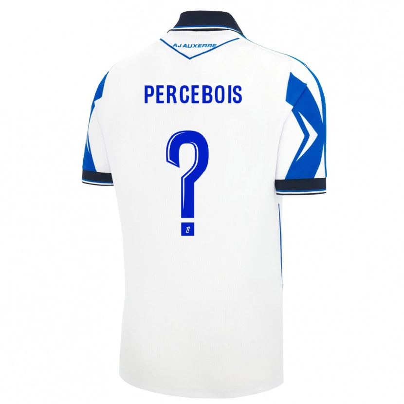 Danxen Homem Camisola Marie Percebois #0 Preto Branco Azul Principal 2026/27 Camisa Brasil