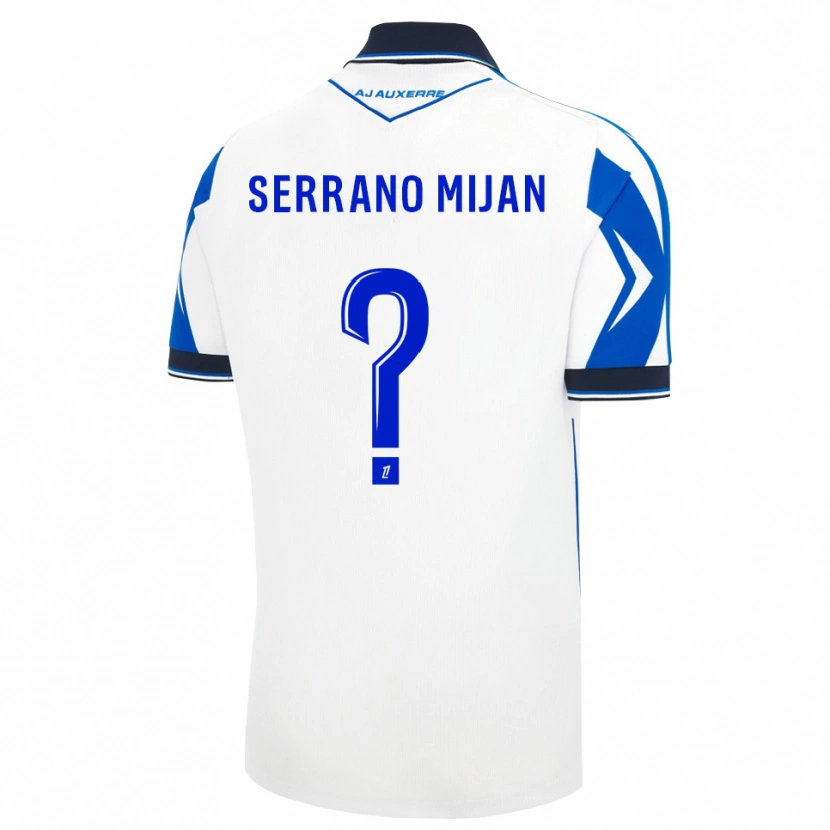 Danxen Homem Camisola Joye Serrano Mijan #0 Preto Branco Azul Principal 2026/27 Camisa Brasil