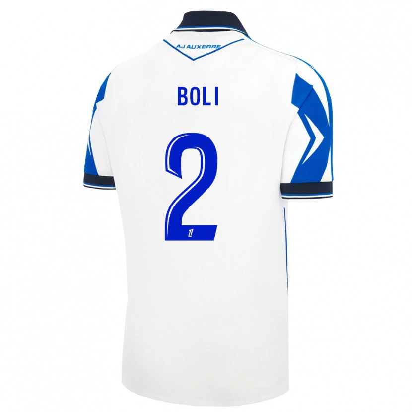 Danxen Homem Camisola Franck Boli #2 Preto Branco Azul Principal 2026/27 Camisa Brasil