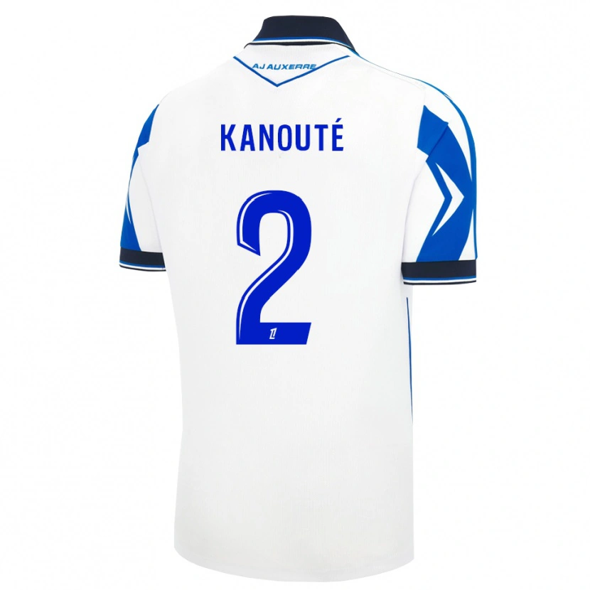 Danxen Homem Camisola Ibrahima Kanouté #2 Preto Branco Azul Principal 2026/27 Camisa Brasil