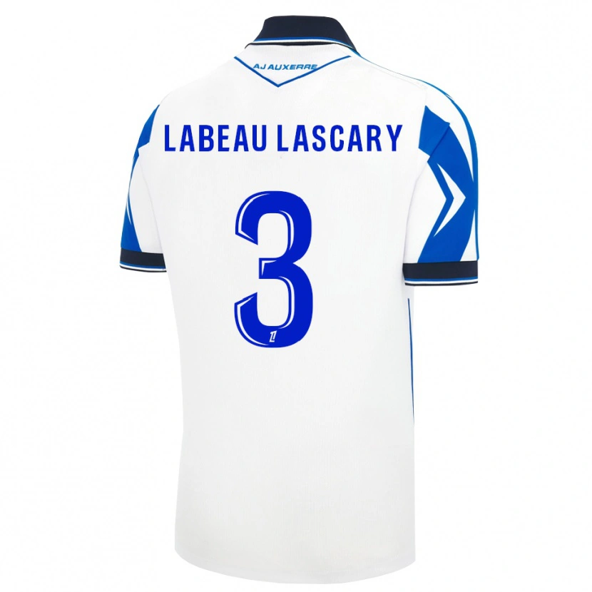 Danxen Homem Camisola Rémy Labeau Lascary #3 Preto Branco Azul Principal 2026/27 Camisa Brasil