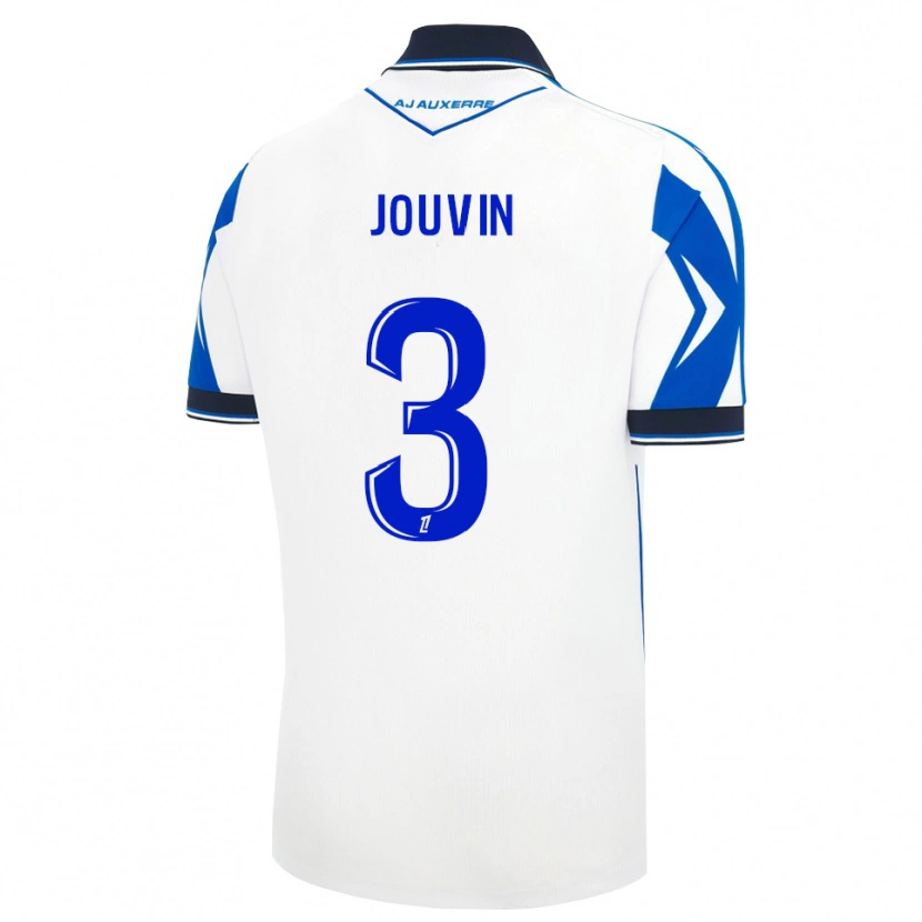 Danxen Homem Camisola Maxence Jouvin #3 Preto Branco Azul Principal 2026/27 Camisa Brasil