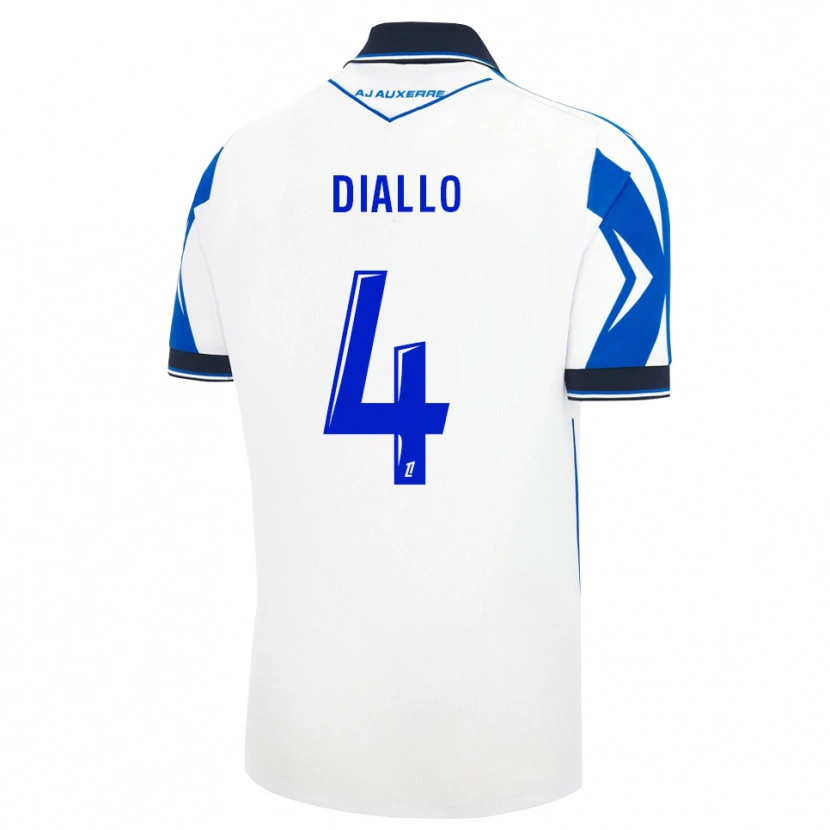 Danxen Homem Camisola Ibrahim Diallo #4 Preto Branco Azul Principal 2026/27 Camisa Brasil