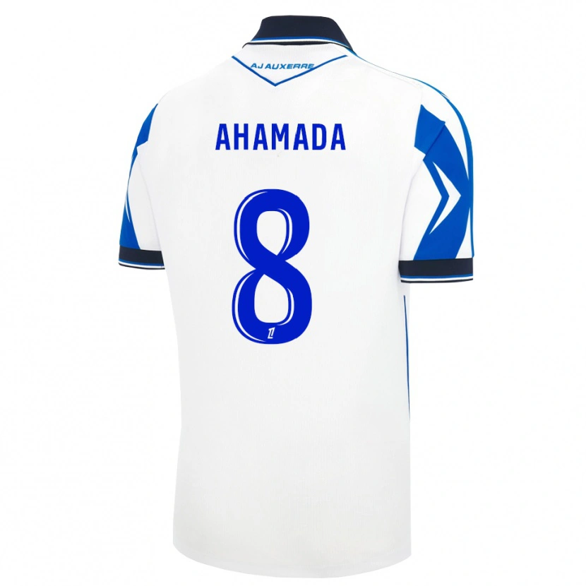 Danxen Homem Camisola Naouirou Ahamada #8 Preto Branco Azul Principal 2026/27 Camisa Brasil