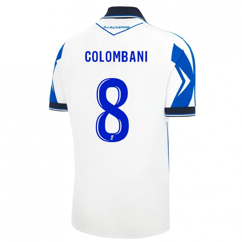 Danxen Homem Camisola Tiahiti Colombani #8 Preto Branco Azul Principal 2026/27 Camisa Brasil