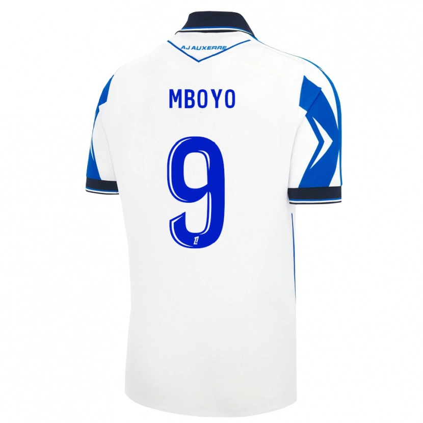 Danxen Homem Camisola Andy Mboyo #9 Preto Branco Azul Principal 2026/27 Camisa Brasil