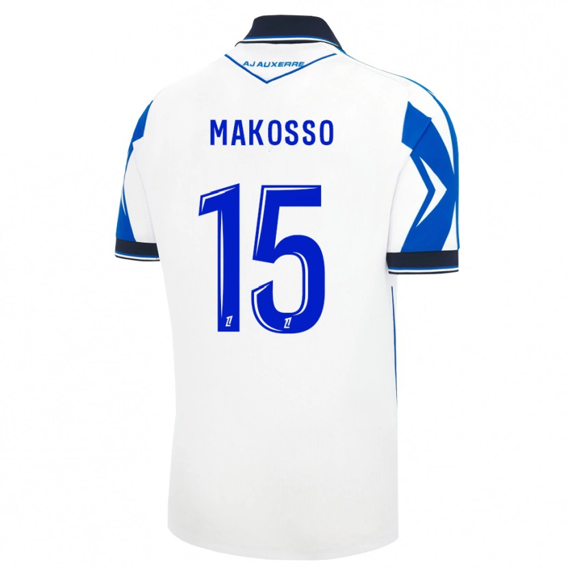 Danxen Homem Camisola Christ Makosso #15 Preto Branco Azul Principal 2026/27 Camisa Brasil