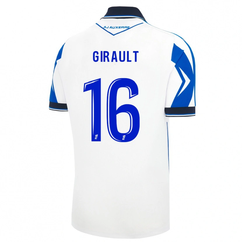 Danxen Homem Camisola Arthur Girault #16 Preto Branco Azul Principal 2026/27 Camisa Brasil