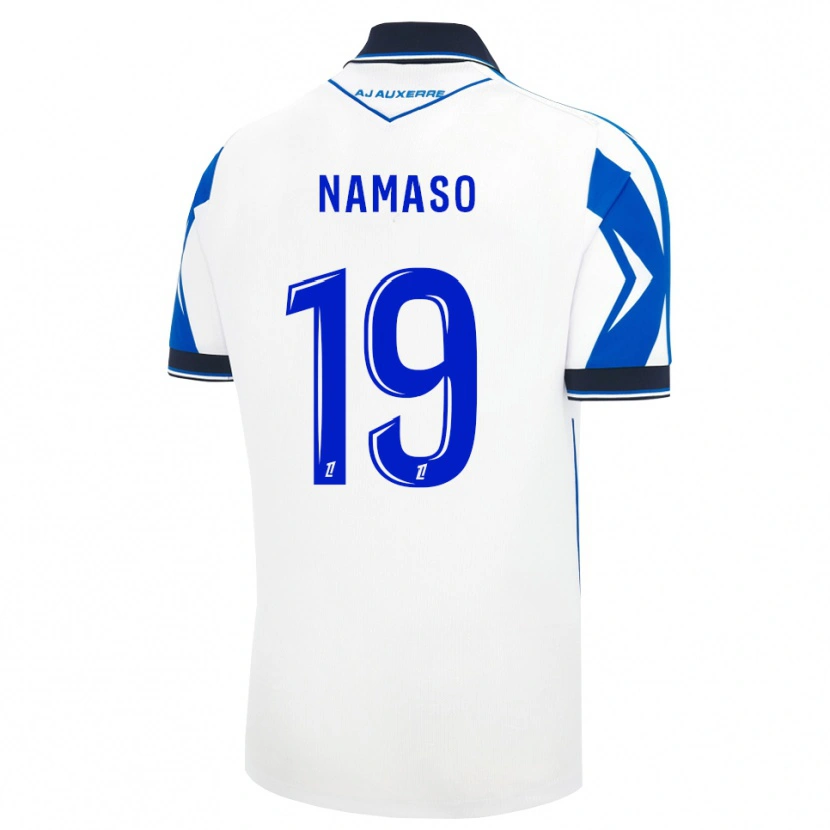 Danxen Homem Camisola Danny Namaso #19 Preto Branco Azul Principal 2026/27 Camisa Brasil