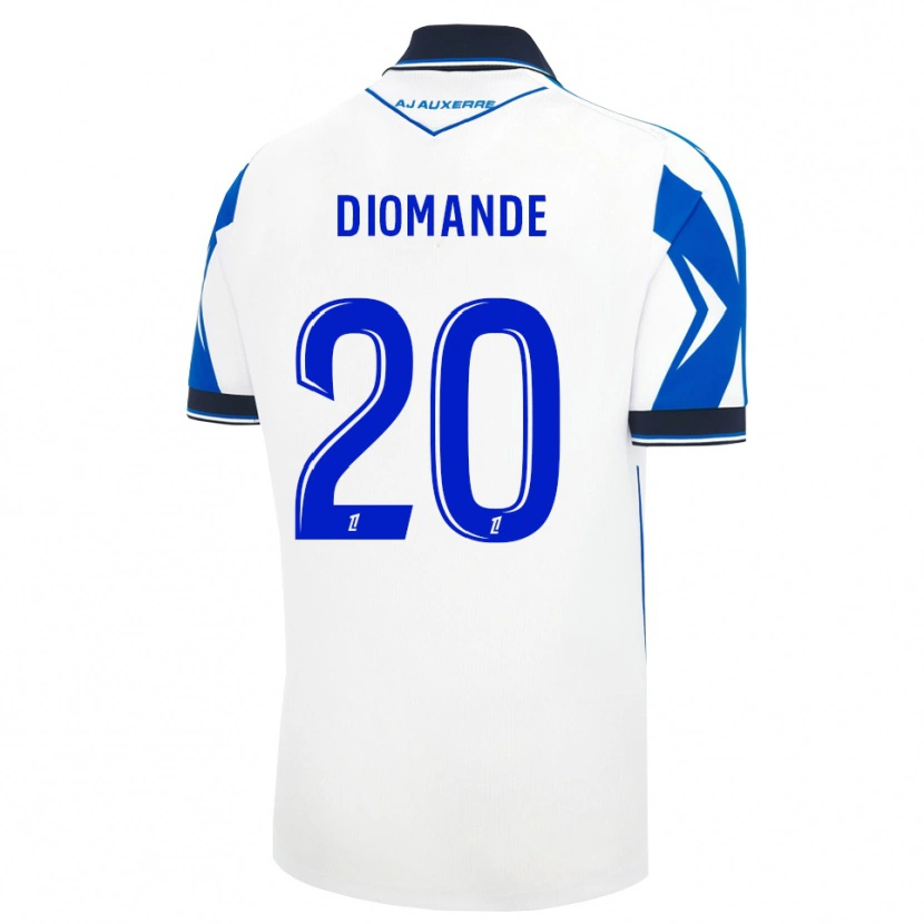 Danxen Homem Camisola Sinaly Diomandé #20 Preto Branco Azul Principal 2026/27 Camisa Brasil