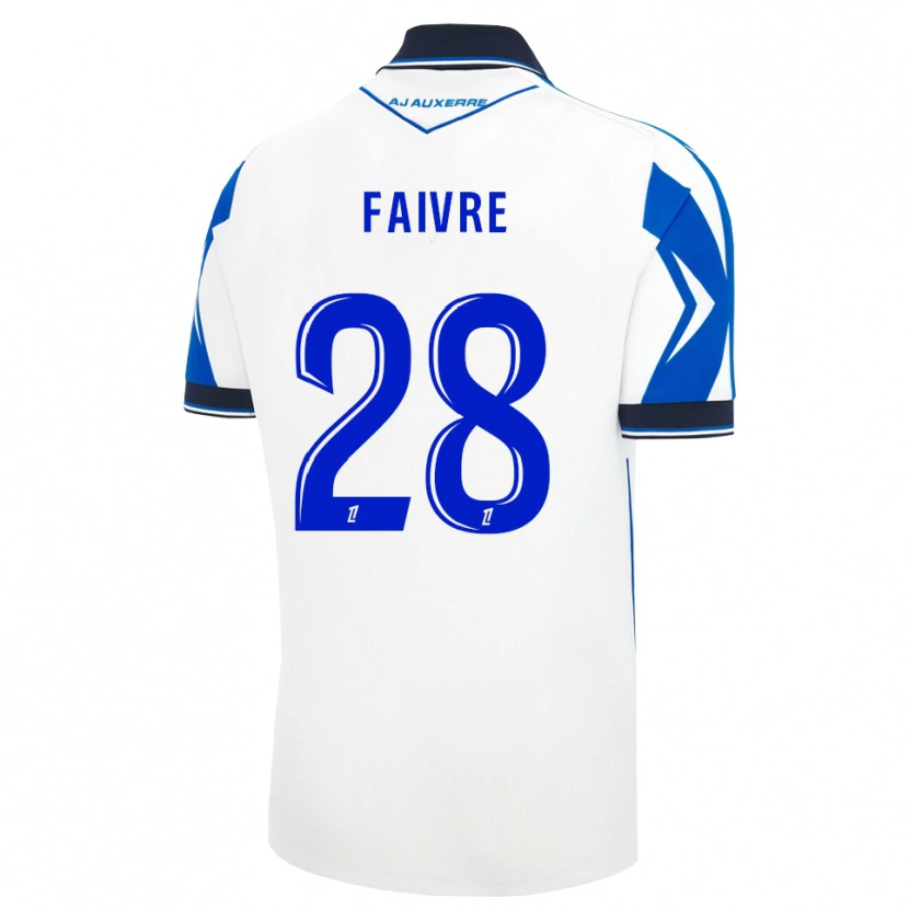 Danxen Homem Camisola Romain Faivre #28 Preto Branco Azul Principal 2026/27 Camisa Brasil