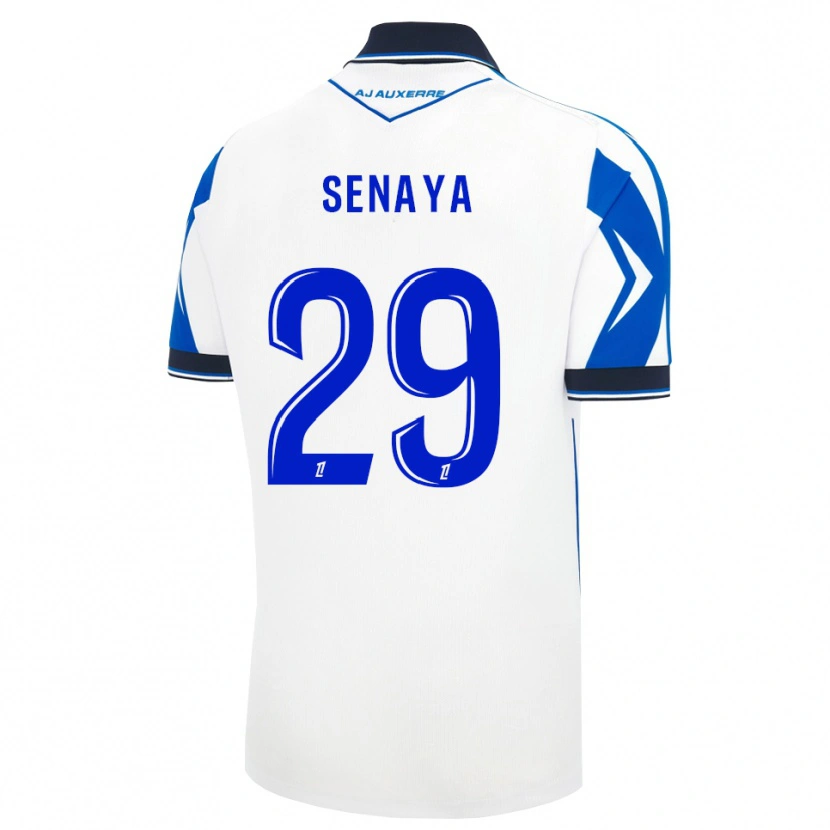 Danxen Homem Camisola Marvin Senaya #29 Preto Branco Azul Principal 2026/27 Camisa Brasil
