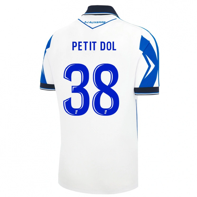 Danxen Homem Camisola Alvin Petit Dol #38 Preto Branco Azul Principal 2026/27 Camisa Brasil
