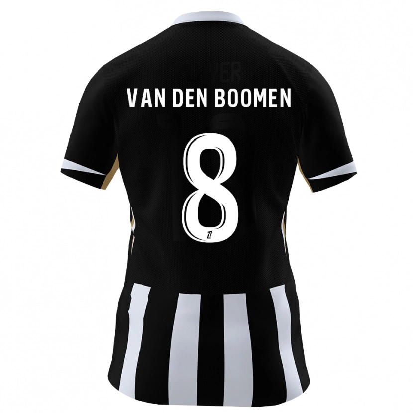 Danxen Homem Camisola Branco Van Den Boomen #8 Preto Azul Principal 2026/27 Camisa Brasil