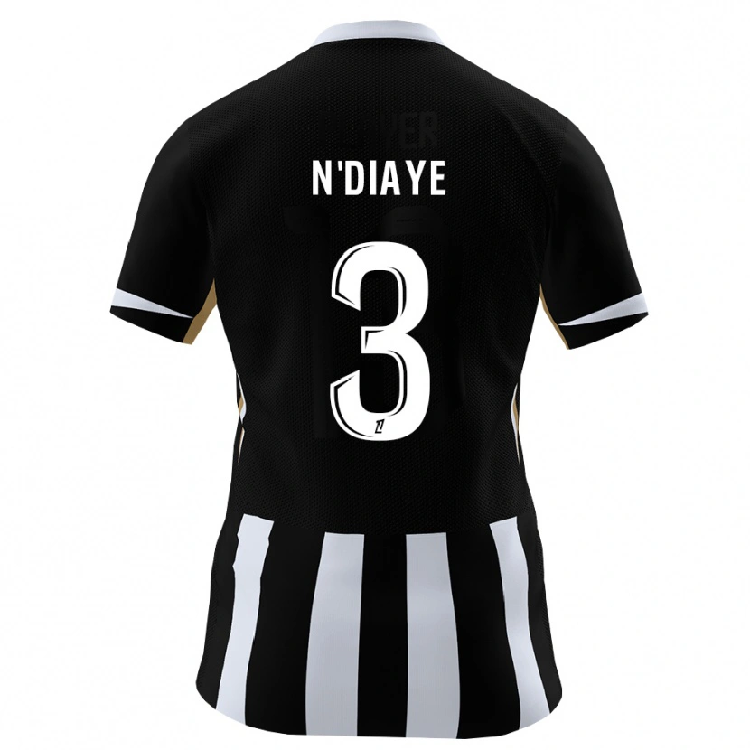 Danxen Homem Camisola Demba N'diaye #3 Preto Azul Principal 2026/27 Camisa Brasil