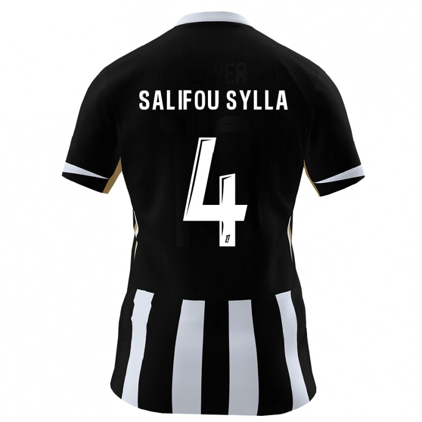 Danxen Homem Camisola Salifou Sylla #4 Preto Azul Principal 2026/27 Camisa Brasil