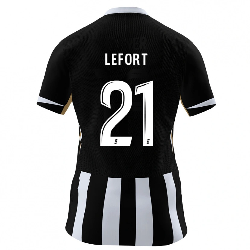 Danxen Homem Camisola Jordan Lefort #21 Preto Azul Principal 2026/27 Camisa Brasil