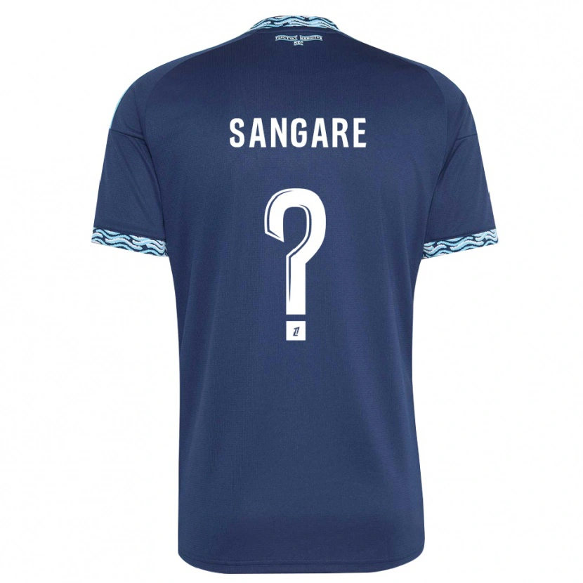Danxen Homem Camisola Hawa Sangare #0 Azul Aço Branco Principal 2026/27 Camisa Brasil