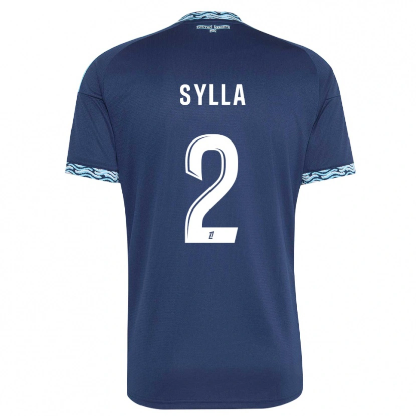 Danxen Homem Camisola Mohamed Sylla #2 Azul Aço Branco Principal 2026/27 Camisa Brasil